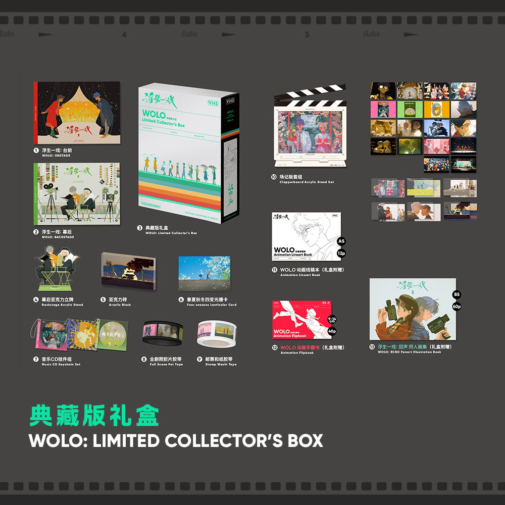 【Pre-order Only】WOLO Limited Hand-Signed Collector’s BOX