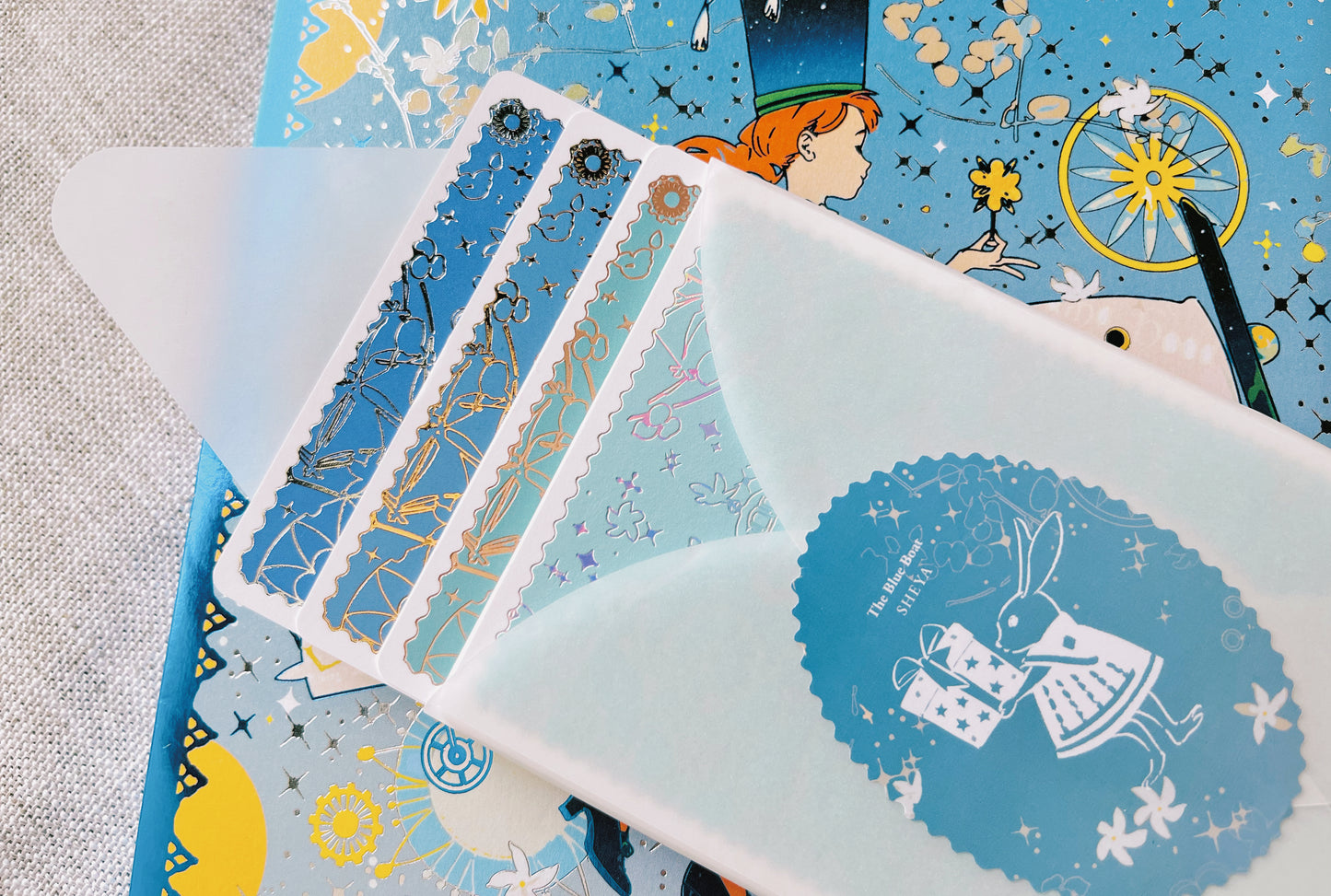 [ADD-ON] The Blue Boat Card Set