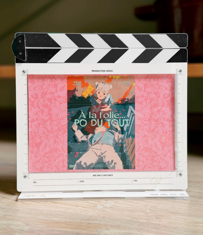 Clapperboard Acrylic Stand