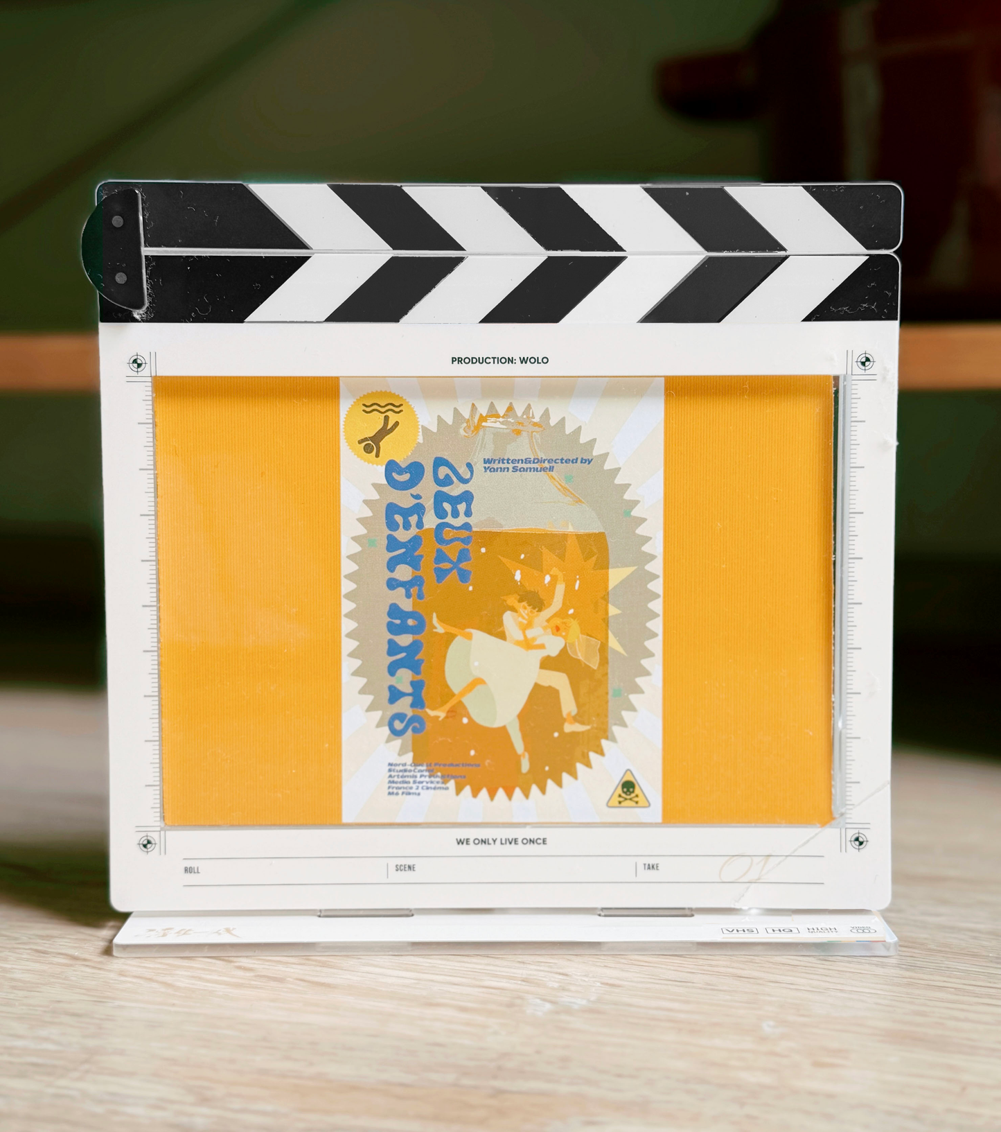 Clapperboard Acrylic Stand